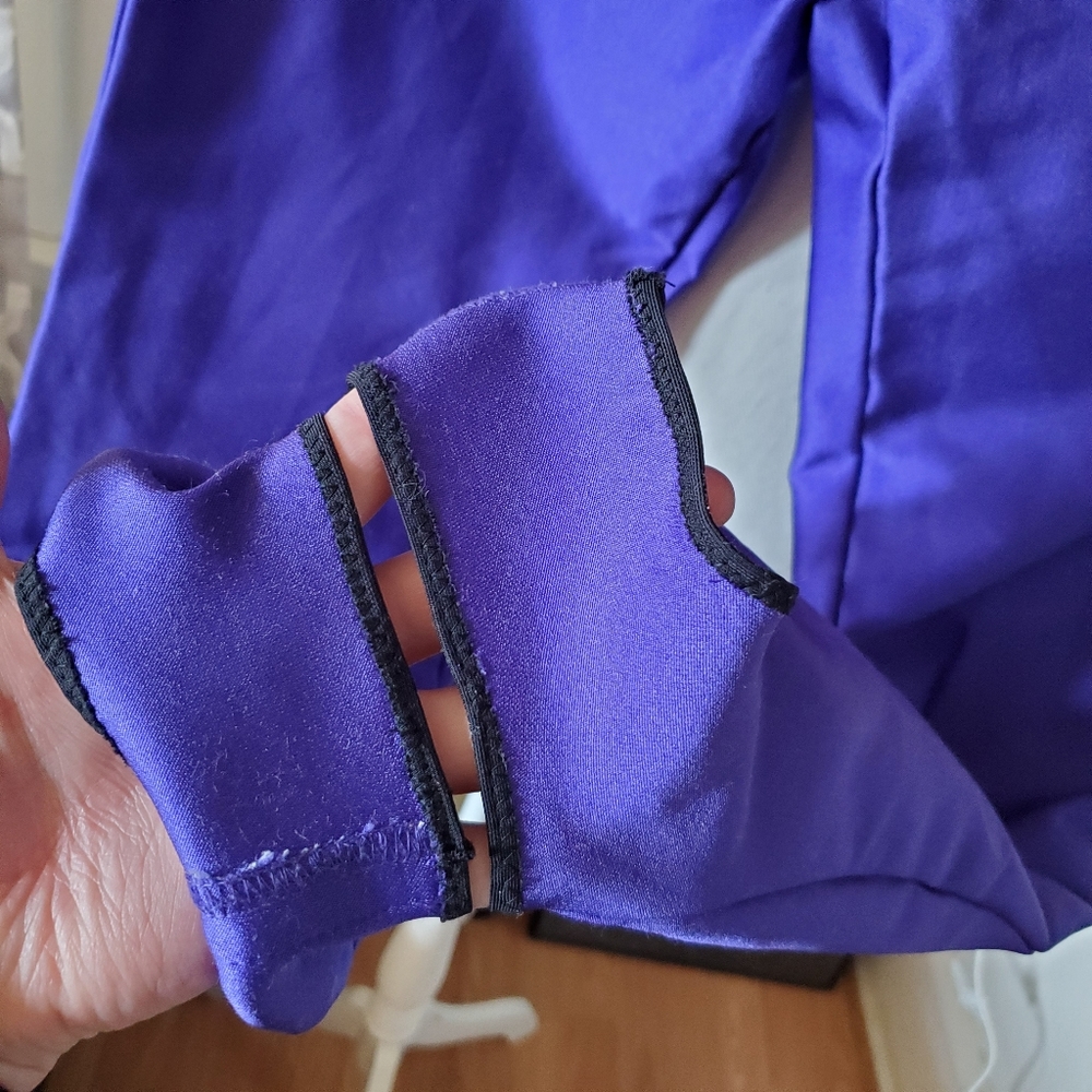 Fera Skiwear Purple Stirrup Pants - Picture 5 of 12